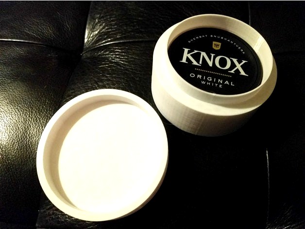 Snus box thermos by Norpan