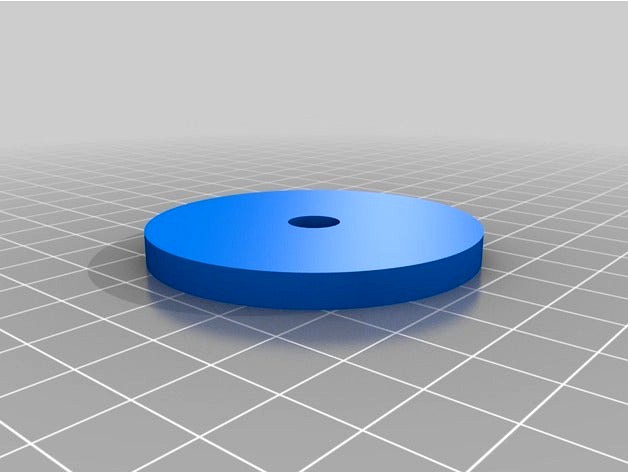 3D printer filament Spool Support by PuffedLipo