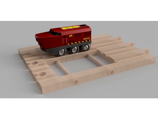 Wooden Train Brio Side Track by thomasdr