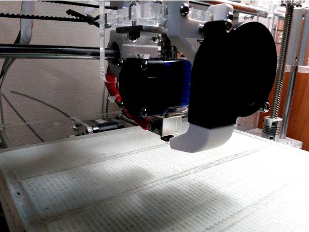 Deflector for fan Sunhokey Prusa i3 by Dimko1994