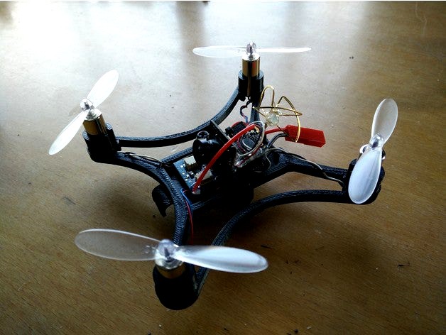 Easy swap system for Micro 105 FPV Quadcopter by JBee_FPV