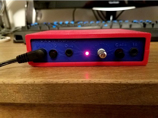 Enclosure for O2 Headphone Amp by Oshj44