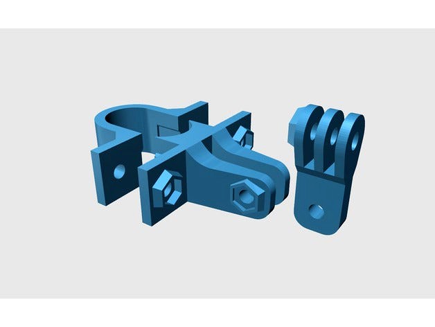 GoPro Sidebar Mount - Remix by leaoaugusto