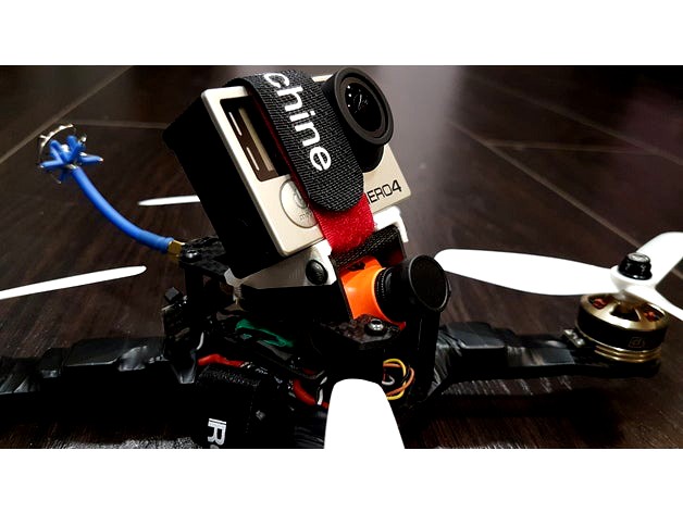 QAV-X Realacc x210 Gopro mount by rival13