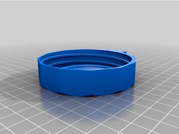 Pegboard jar holder by mjleinonen