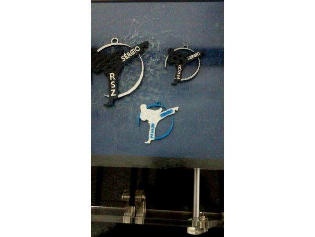 Chaveiro Taekwondo by Joseaufilho