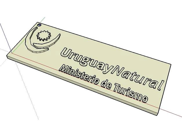 Uruguay Natural (keychain) by facacabemer