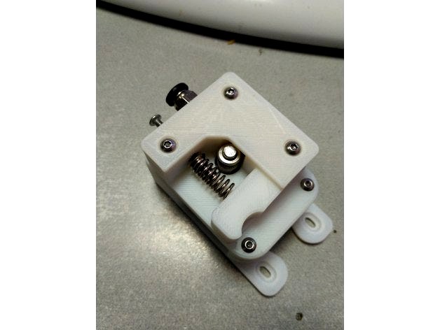 Bowden extruder for flex material v1.1 by vtoryh