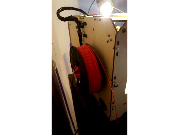 Spool holder for replicator dual/ Flashforge creator/ ctc by QuiGon