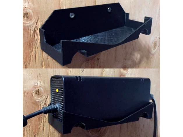 Xbox Power supply wall mount by corwellcustoms