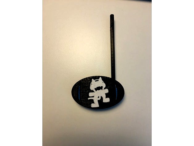 Monstercat Music Note Christmas Ornament  by MaaaaaaaaaaaaaaaaaaaMoooooooooo