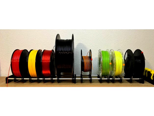 Variable Multi Filament Spool Holder by whity