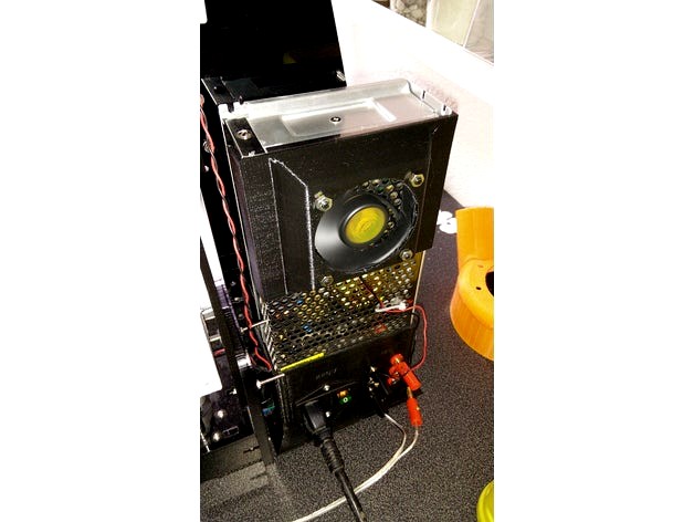 Braket with fan Ø60mm for ANET A8 by Gejor44