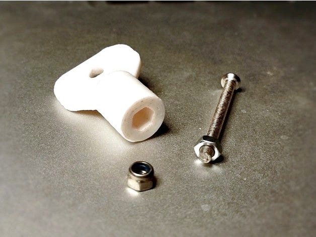 Mini M3 hex key wrench by DrLex