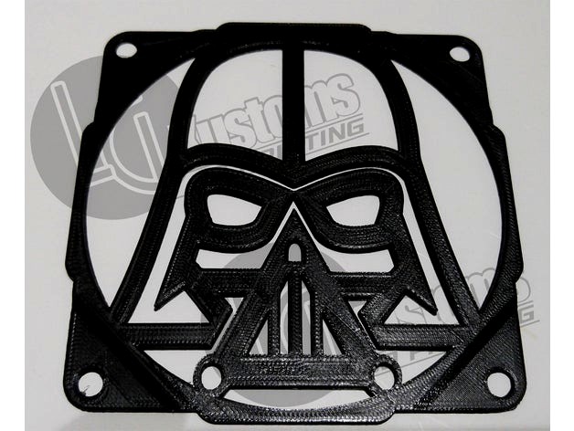 Darth Vader 120mm Fan Grill by Looney