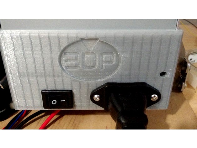 PSU enclosure for Zonestar P802Q printer by 3DesignPrint