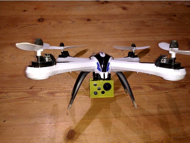 Drone Tarantula X6 nacelle pour camera Exelvan Q8 by Rodrigue-Richalland