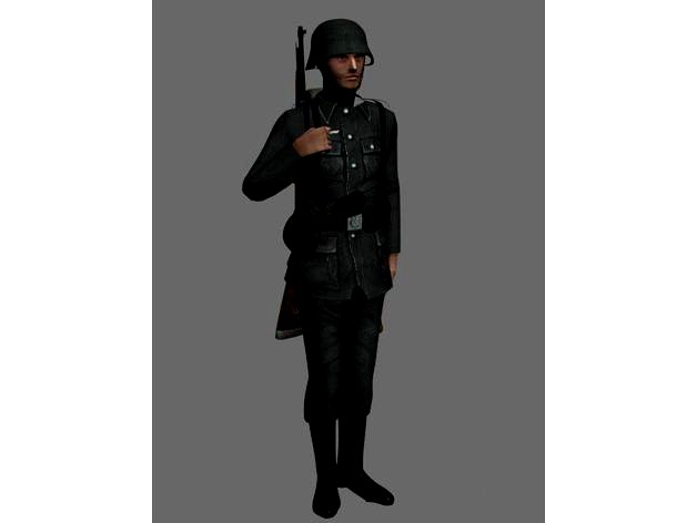 Wehrmacht soldier by Greaser57