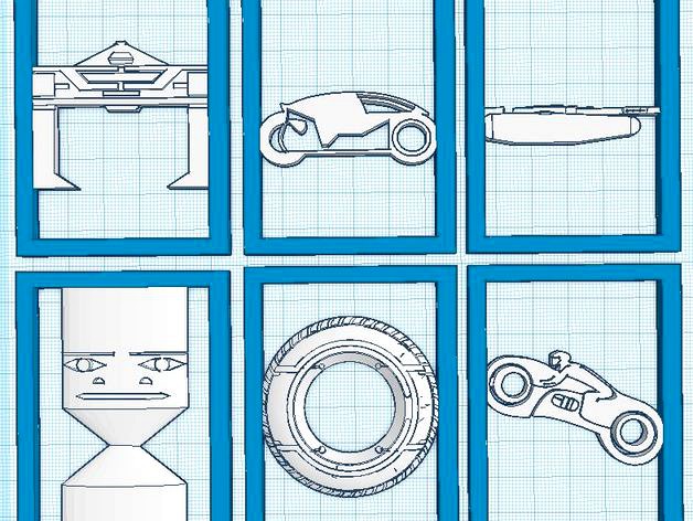 Holiday Lantern - Tron Panels by dehart007