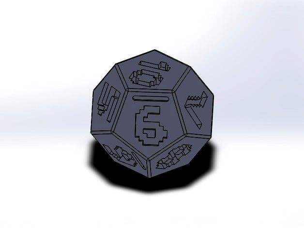 Dodecahedron (Small) by jhawkins01