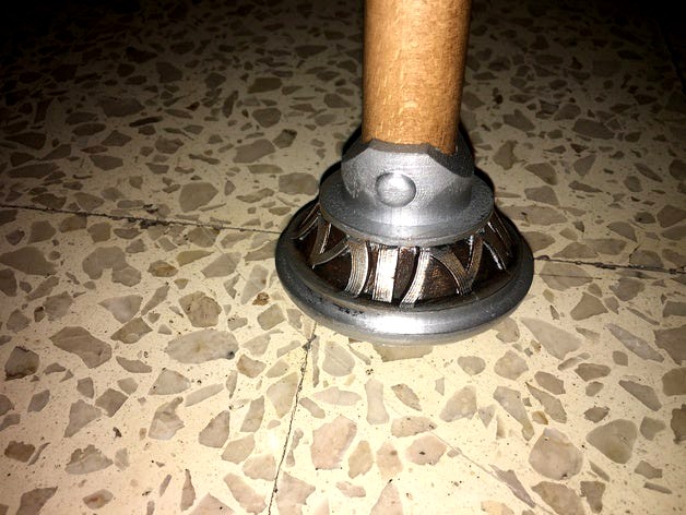 Skyrim Steel Warhammer Pommel and Shaft rings by Corsoworkshop