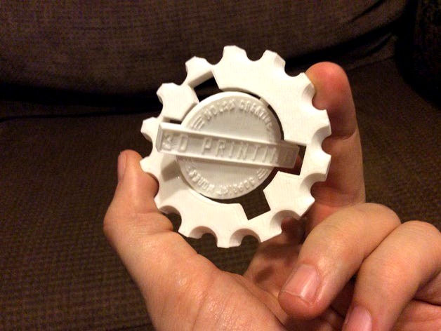 NolanC 3D Print Works Maker Coin by NolanCreate