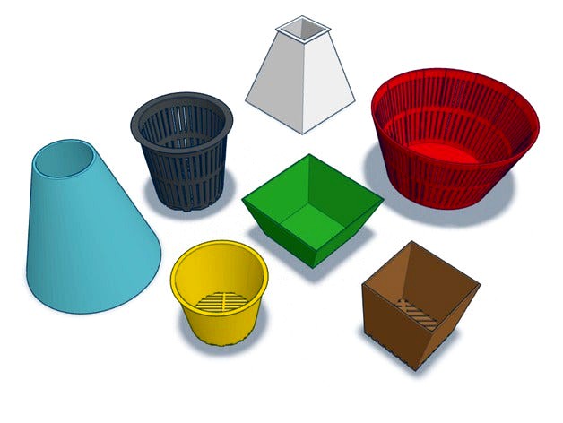 Customisable Flower Pot, bowl or vase by eirikso