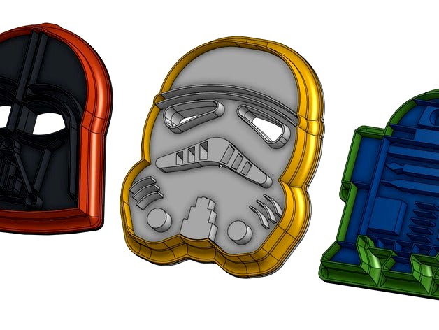 Star Wars Cookie cutters by rOzzy