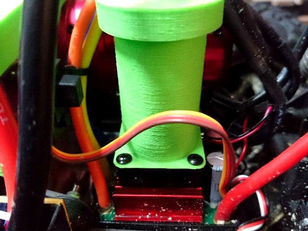 30mm fan RC-Car ESC snorkel/protector by maxl1995