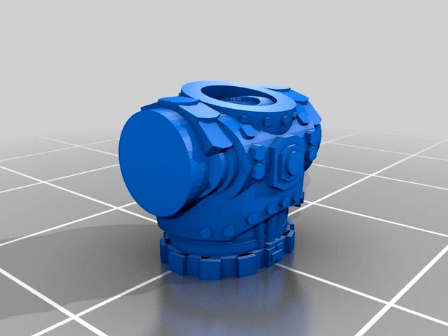 28mm astro warrior torso by Forpost_D6