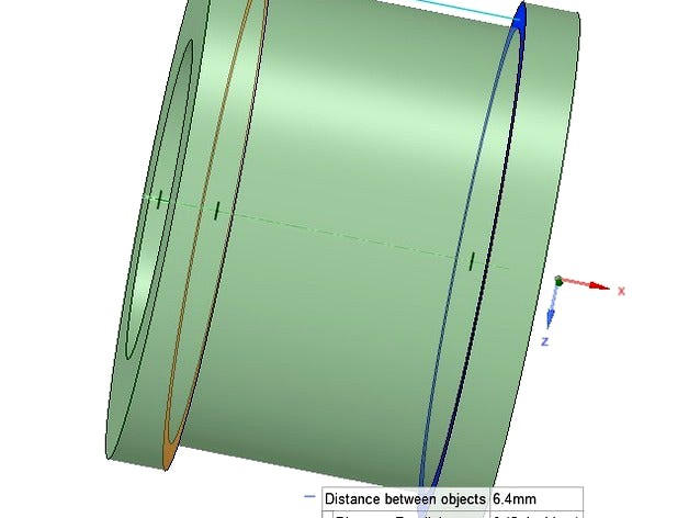 Pulley for X geeetech m201 by tissofluffy