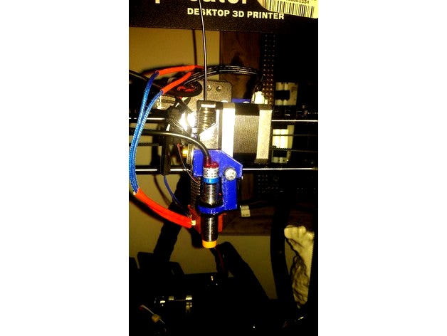 Wanhao Duplicator i3 E3D V6 Conversion WIP by Jroks574