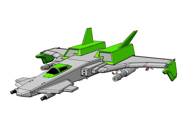 Wing Commander YF-44 Rapier by Astrofossil