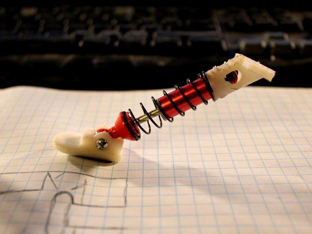 FPV Quadcopter landing gear  by MorganCoLLC