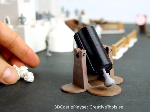 Modular Castle Playset (3D-printable) by CreativeTools