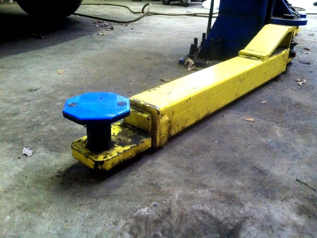 Automotive Vehicle Lift Pad by Plastic_Innovations