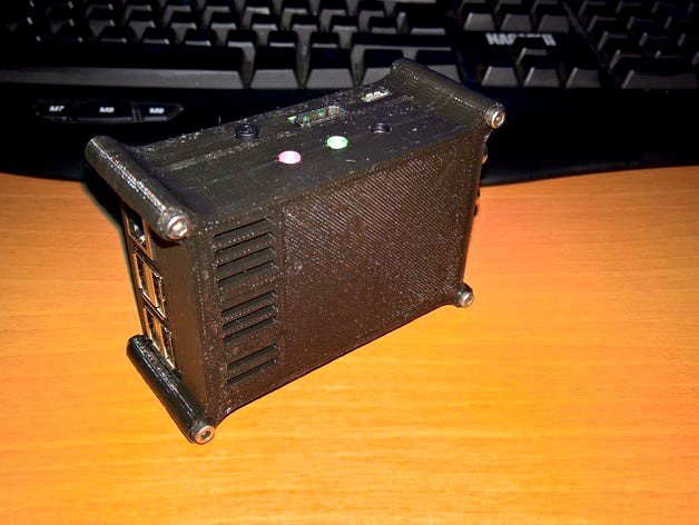 Raspberry Pi Cirrus Logic Audio Card Case by Electrico
