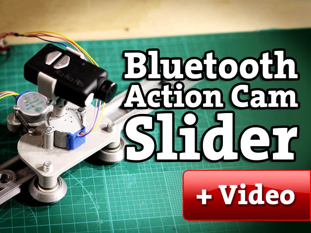 Bluetooth Action Cam Slider by xack