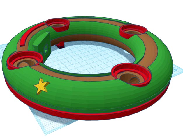 Advent wreath by Noneus