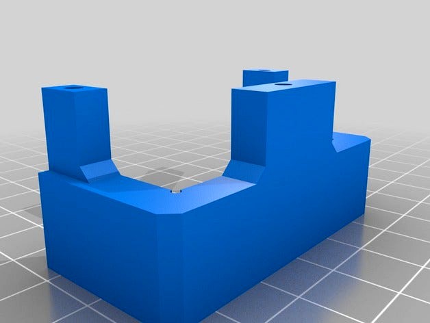 Servo holder for 41 mm standard servo by mojo_replica