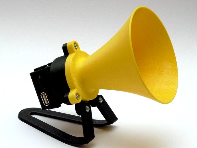 "Megaphone" MP3 player by mschiller