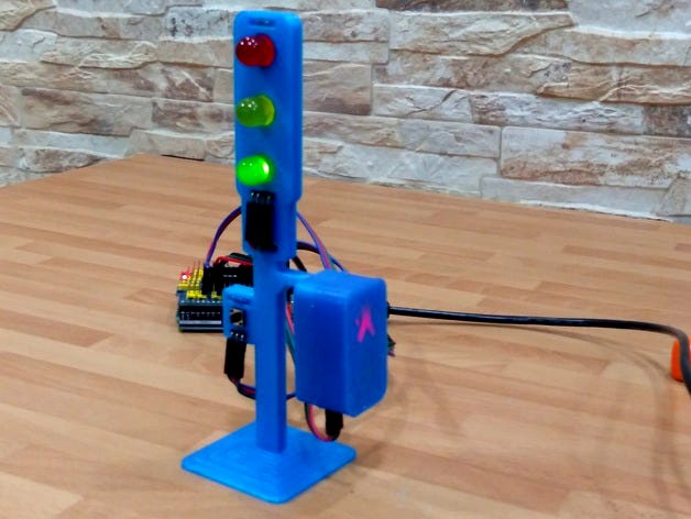Pedestrian traffic light simulator by juancartec