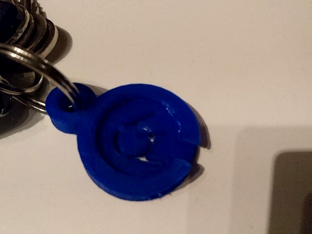 Shopping Cart Coin Keychain(Norwegian) by trondjl