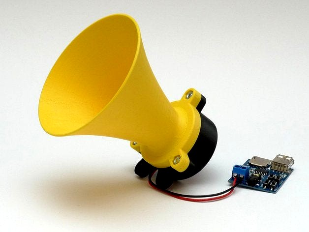 Hyperbolic Horn - parametric by mschiller