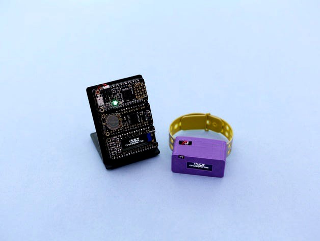 OLED MicroPython Watch by adafruit