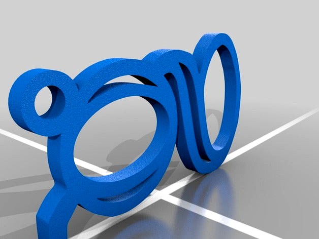 Gemstone G Keychain by sault_shaker