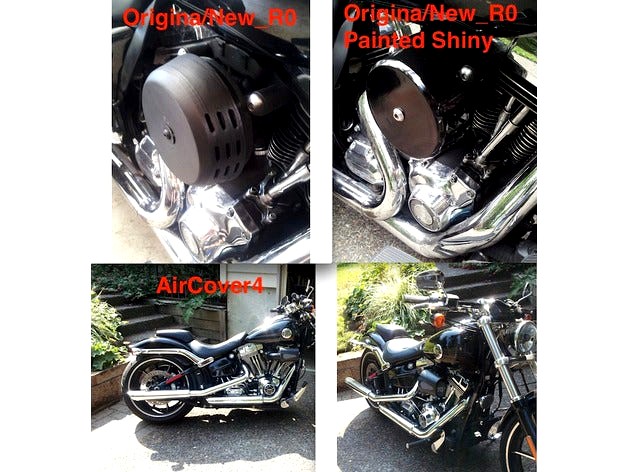 Air Cleaner Cover ( K&N filter cover) for Harley/other by Still_Breathing