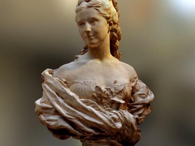 Bust of Baronesse Sipiere by GeoffreyMarchal