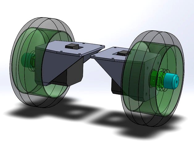 Self Balancing Robot Project (work in progress) by daemonz144