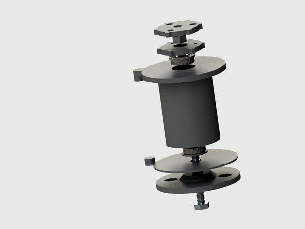 HyperCube Tech2C Filiament Halter by Gamers_RS